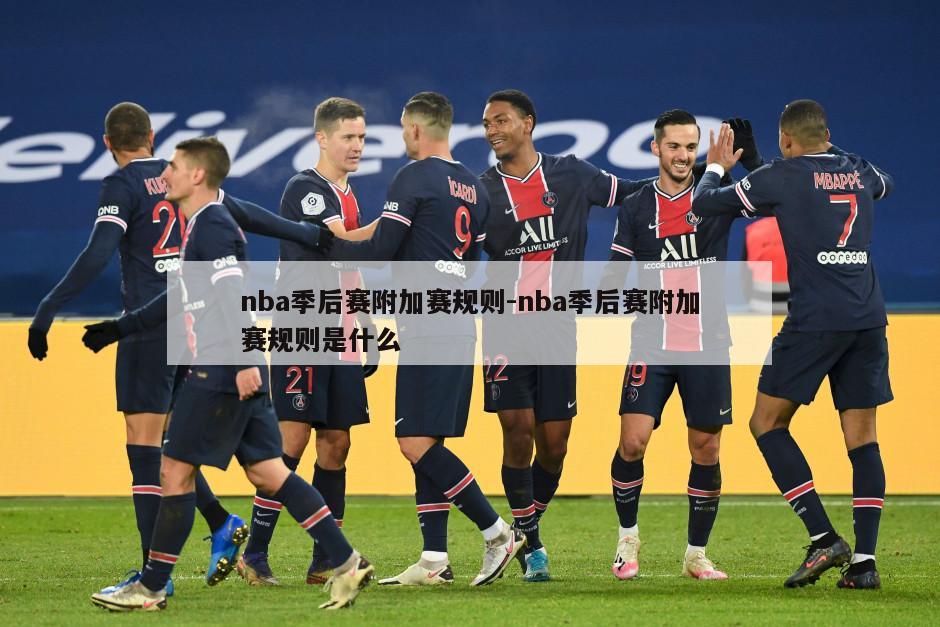 nba季后赛附加赛规则-nba季后赛附加赛规则是什么