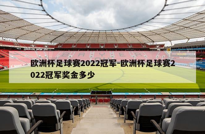欧洲杯足球赛2022冠军-欧洲杯足球赛2022冠军奖金多少